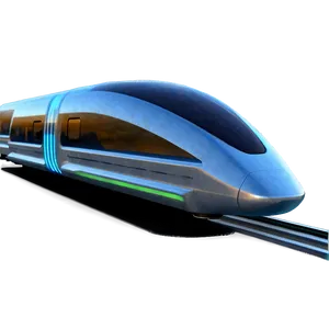 Futuristic Maglev Train PNG Yjl