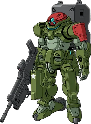 Futuristic_ Military_ Mech_ Suit PNG image