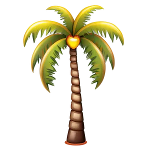 Futuristic Palm Tree Emoji PNG Ohh74 PNG