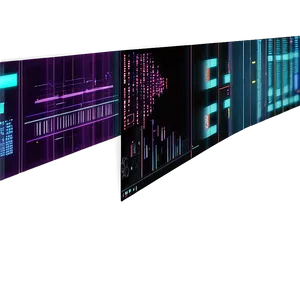 Futuristic Scanlines PNG Uln35