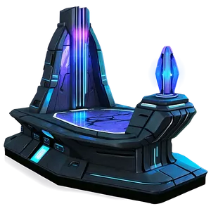 Futuristic Sci-fi Altar PNG 91 PNG