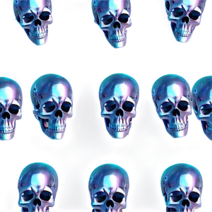 Futuristic Skull Render Png A PNG image