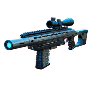 Futuristic Sniper Rifle Concept PNG 06262024 PNG
