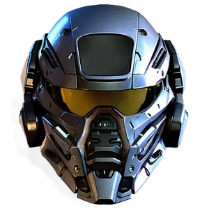 Futuristic Soldier Helmet Png Pkb7 PNG image