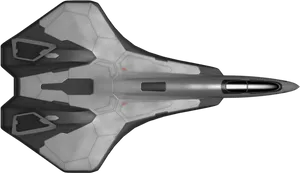Futuristic Spaceship Design