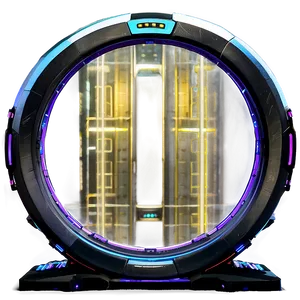 Futuristic Teleporter Png Wuo56 PNG image