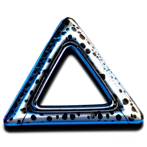 Futuristic Triangle Design PNG 05042024 PNG
