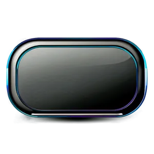 Futuristic Vector Rounded Rectangle Design Png Iax PNG image