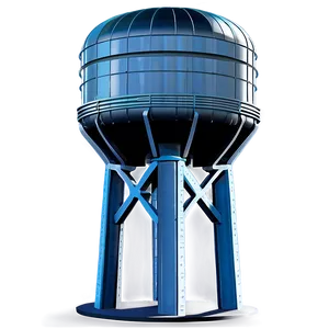 Futuristic Water Tower Concept Png 18 PNG image