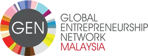 G E N Global Entrepreneurship Network Malaysia Logo PNG image
