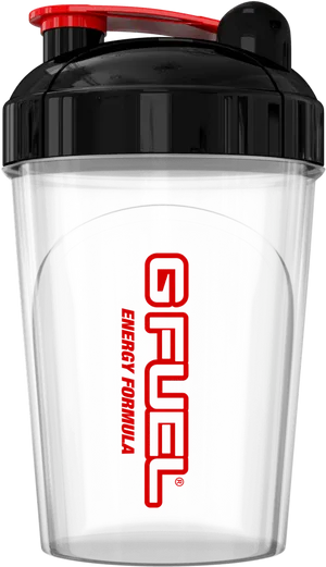 G Fuel Shaker Bottle Red Logo PNG image