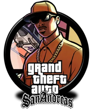 G T A San Andreas Character Artwork PNG image