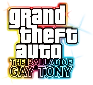 G T A The Balladof Gay Tony Logo PNG image