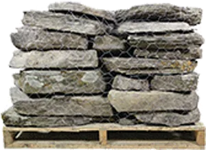 Gabion Stone Wall Texture PNG image