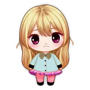 Gacha Hair Kawaii Png Uig41 PNG image