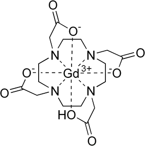 Gadolinium Complex Structure PNG image