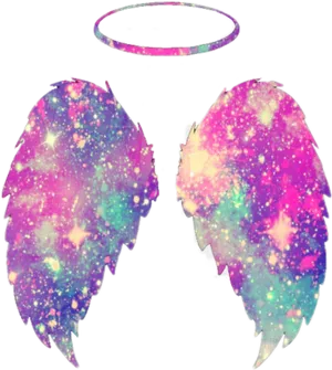 Galactic Angel Wingsand Halo