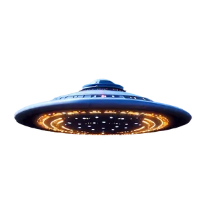 Galactic Federation Flying Saucer PNG Byp