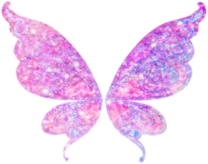 Galactic_ Glitter_ Butterfly_ Wings.png PNG image