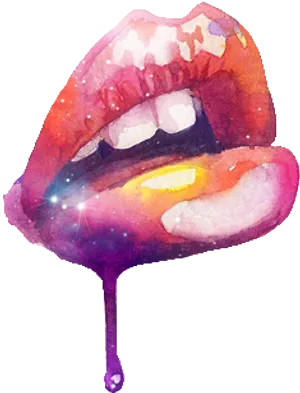 Galactic_ Gloss_ Lips_ Artwork PNG image