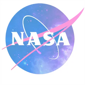 Galactic_ N A S A_ Logo_ Aesthetic.png PNG image