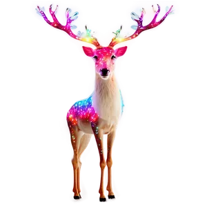 Galactic Reindeer Png 05212024 PNG image