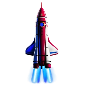 Galactic Rocketship PNG 62