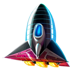 Galactic Rocketship PNG Bqw
