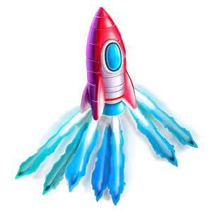 Galactic Rocketship PNG Gvj