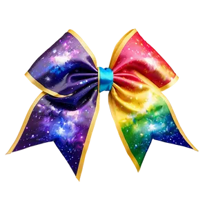 Galaxy Cheer Bow PNG Gne
