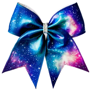 Galaxy Cheer Bow PNG Ons