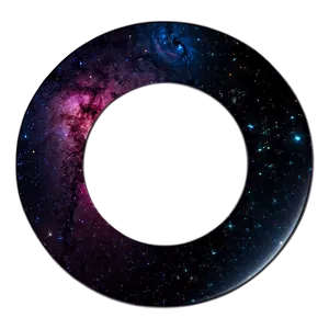 Galaxy Circle Frame PNG 31 PNG