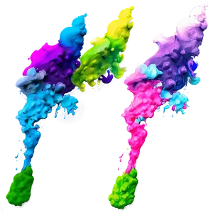 Galaxy Color Splash PNG 36
