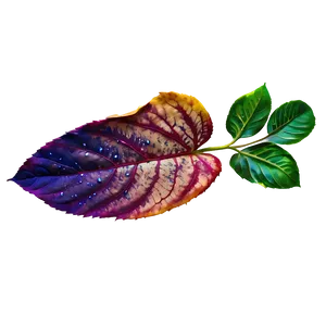 Galaxy Leaves PNG Tdc