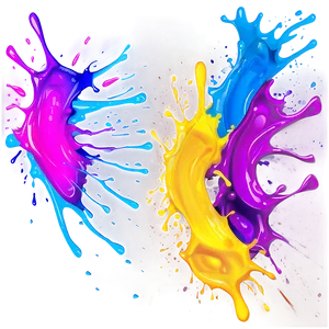 Galaxy Paint Splash PNG Jor2