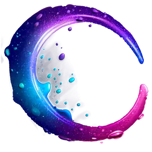 Galaxy Paint Splash PNG Lml
