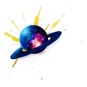 Galaxy Print Png Pfr PNG image