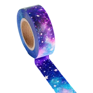 Galaxy Washi Tape Aesthetic PNG Ghh