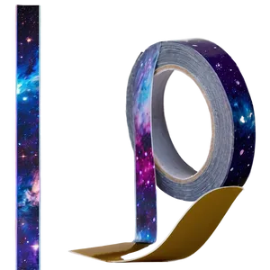 Galaxy Washi Tape Aesthetic PNG Yga