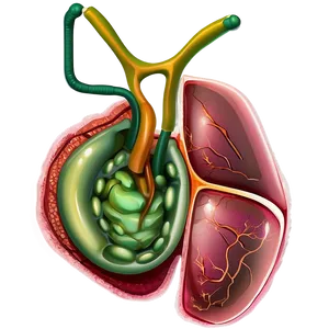 Gallbladder Surgery Illustration PNG 06252024 PNG