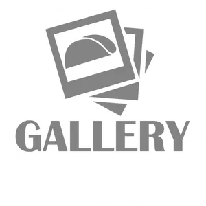 Gallery Icon Gray Background PNG image