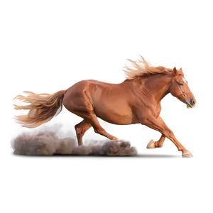 Galloping Horse Dust Cloud PNG 35 PNG