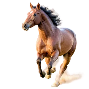 Galloping Mustang Horse Power PNG 06262024
