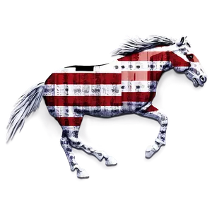 Galloping Mustang Horse Power PNG Sit
