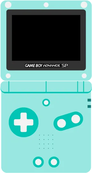Gameboy Advance S P Vector Illustration PNG image