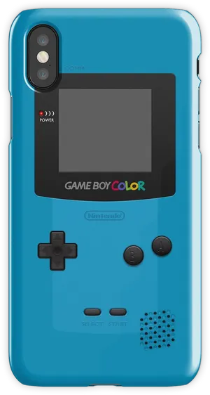 Gameboy Color Phone Case Design PNG image