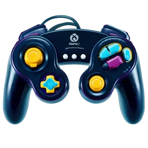 Gamecube Controller Iconic Look PNG 06202024