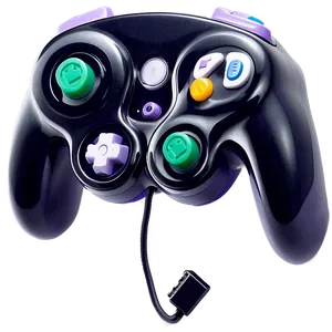 Gamecube Controller Iconic Look PNG 06202024