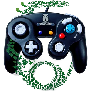 Gamecube Controller Multiplayer Setup PNG Hos