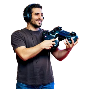 Gamer Guy PNG Ynp